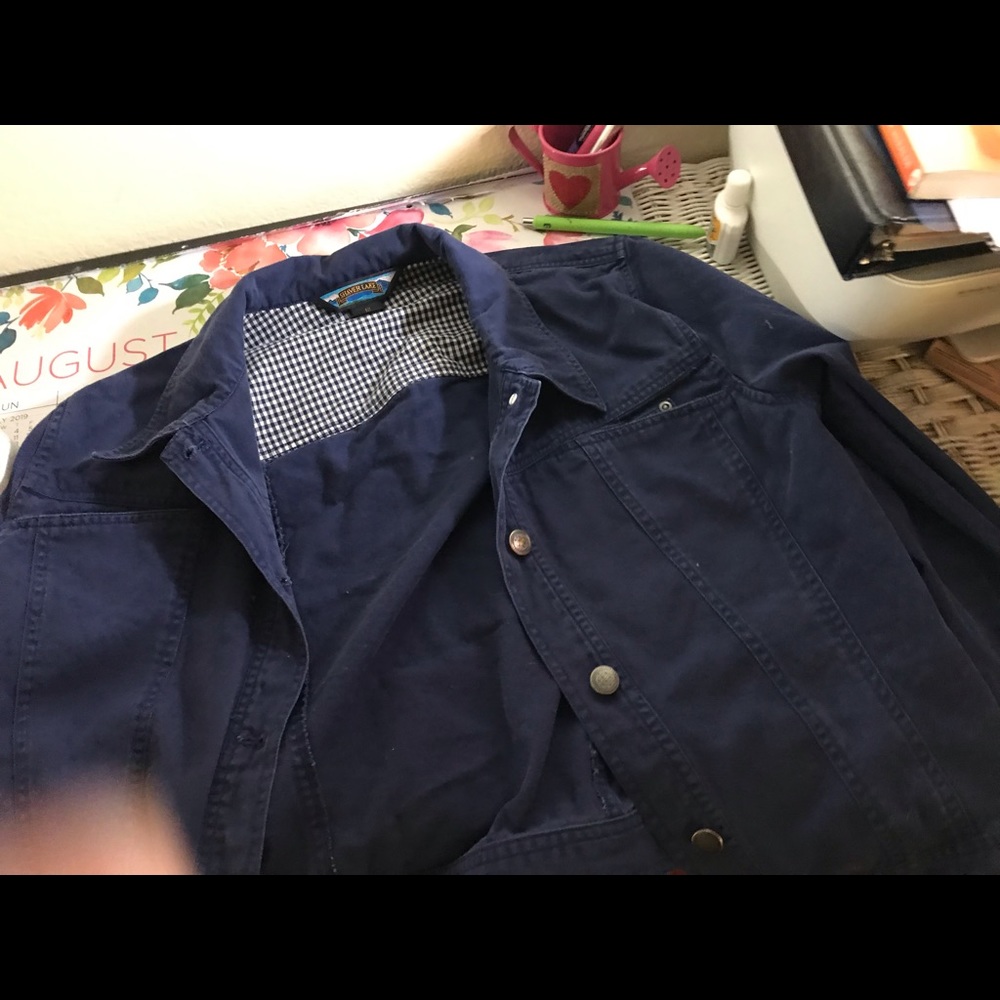 Cropped Blue Jean Jacket